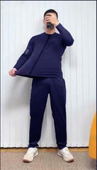 Unisex Work Out Solid Track Suit